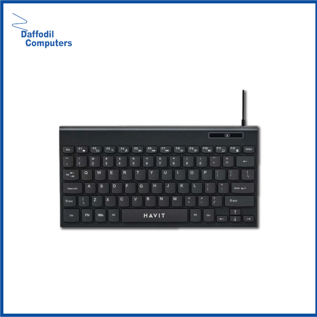 A4TECH FK11 USB Mini Keyboard With Bangla Black