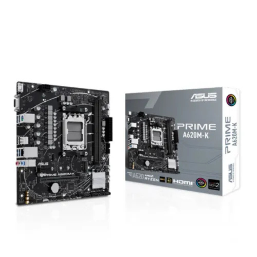ASUS PRIME MOTHERBOARD A620M-K-CSM AMD DDR5