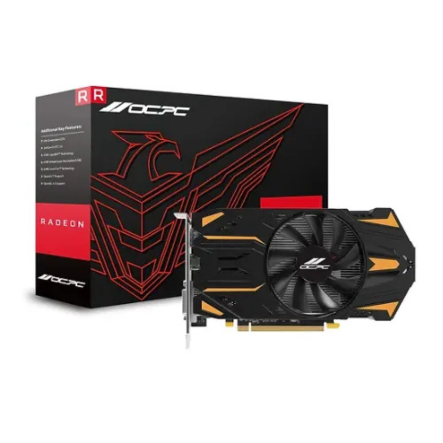 OCPC RADEON RX550 GDDR5 XE 4GB GRAPHICS CARD