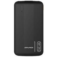 Awei P20K 10000mAh 2.4A SlimDual Output PowerBank