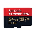 SANDISK MEMORY CARD 64GB SD EXTREME PRO